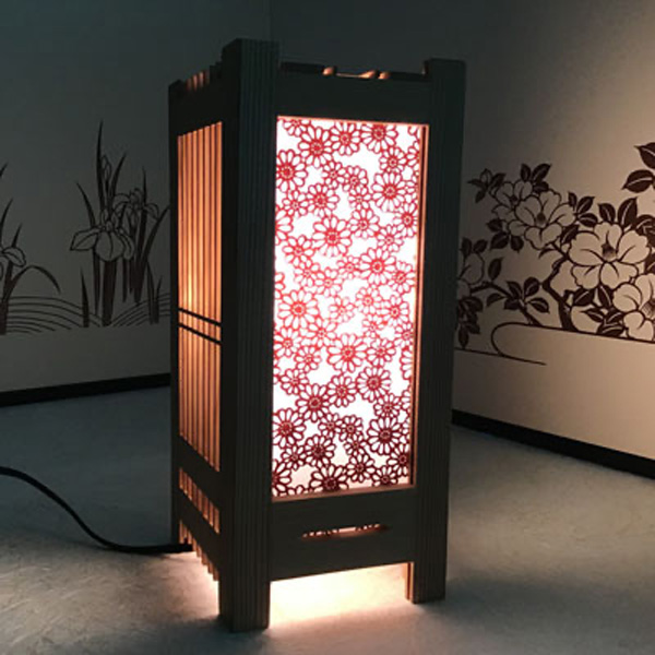 型紙あかり 夕凪