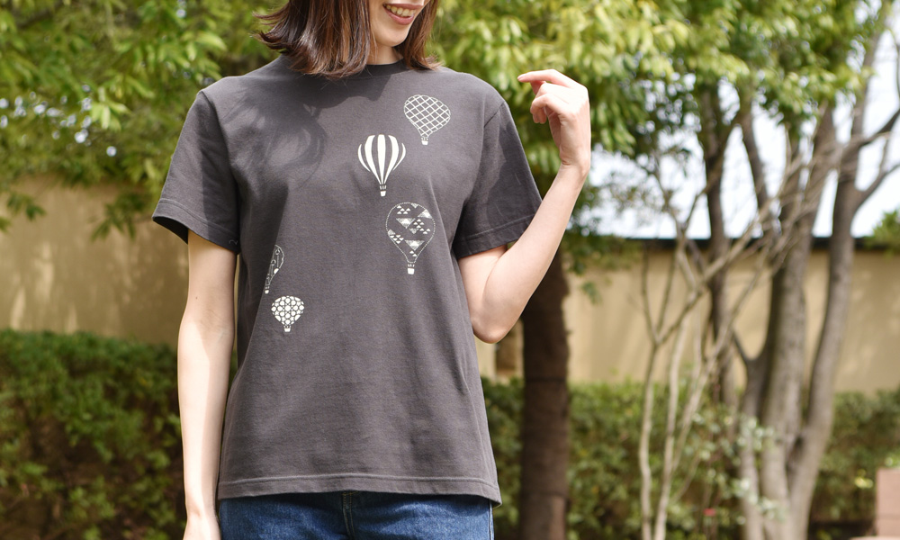 バルーン柄Tシャツ