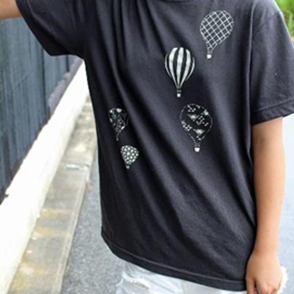 バルーン柄Tシャツ